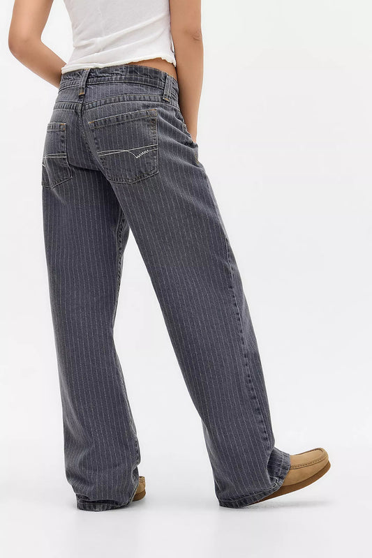 Everyday Pinstripe Jeans