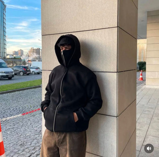 Urban Ninja Balaclava Zip Hoodie
