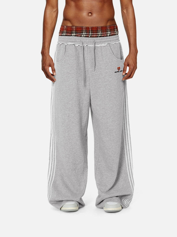 Double Waist Baggy Jogger Pants