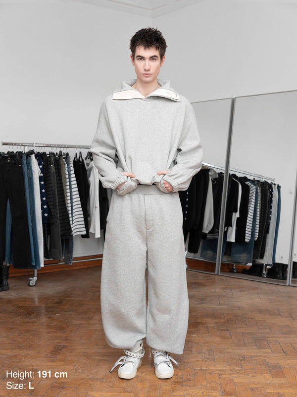 Bubble High Neck Pullover